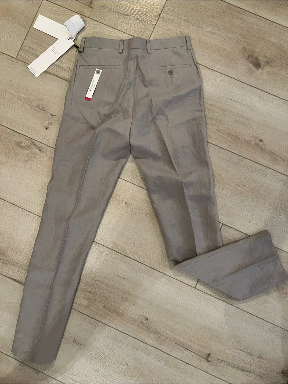 Calvin Klein Men's Dress Pants in Gray